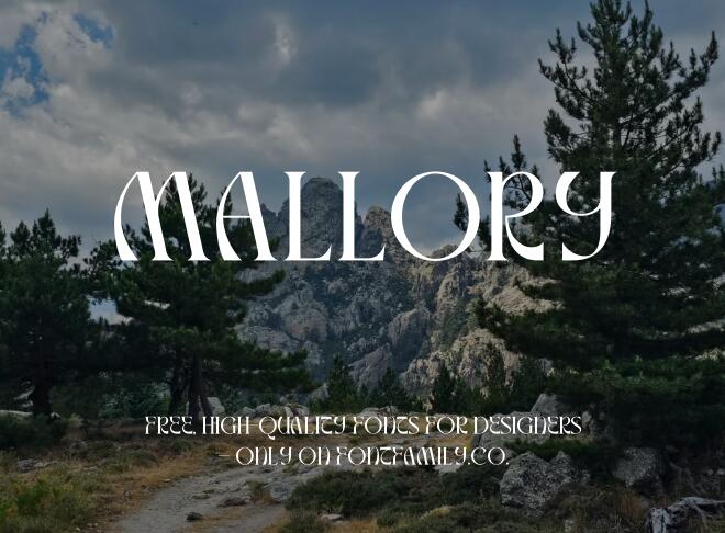 Mallory Font