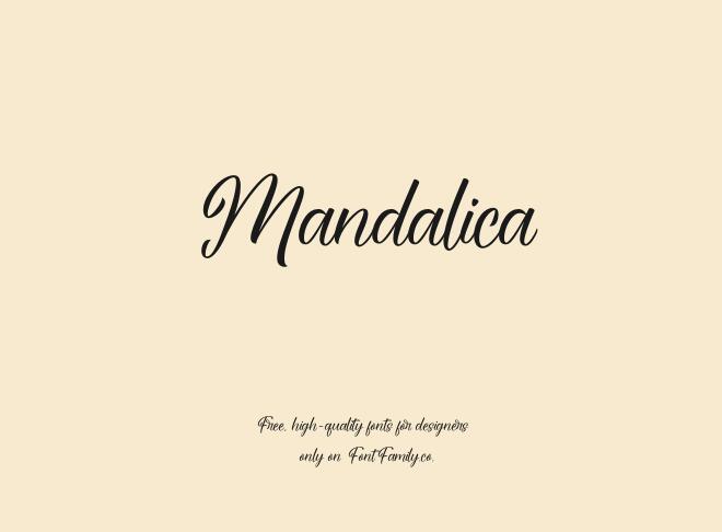 Mandalica Font