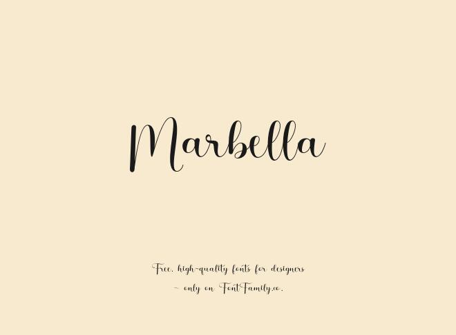 Marbella Font