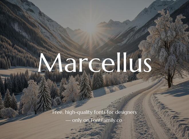 Marcellus Font