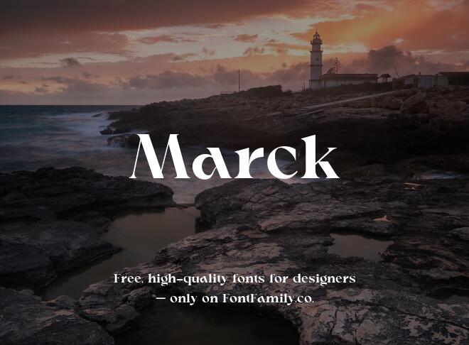 Marck Font