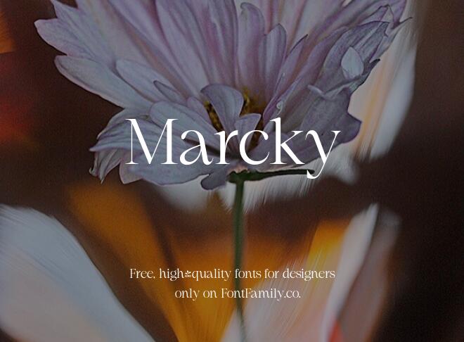 Marcky Font