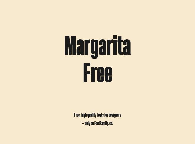 Margarita Free Font