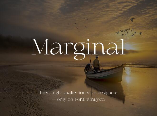 Marginal Font