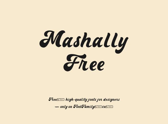 Mashally Free Font