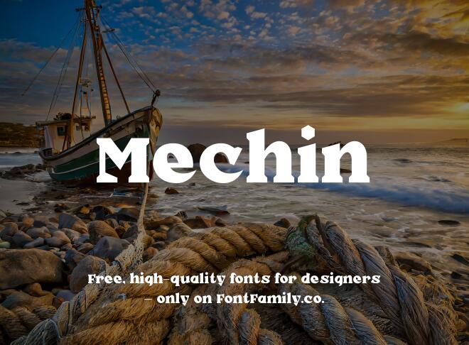 Mechin Font