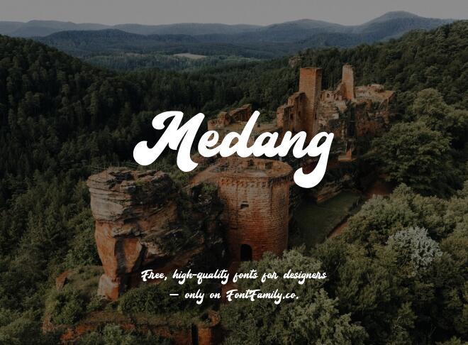 Medang Font