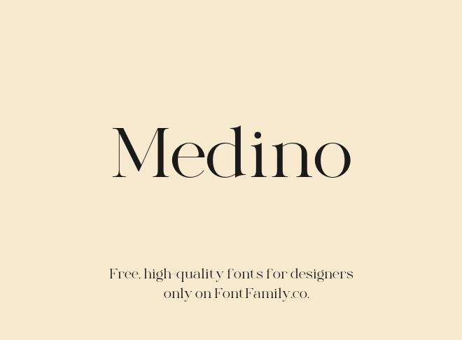 Medino Font