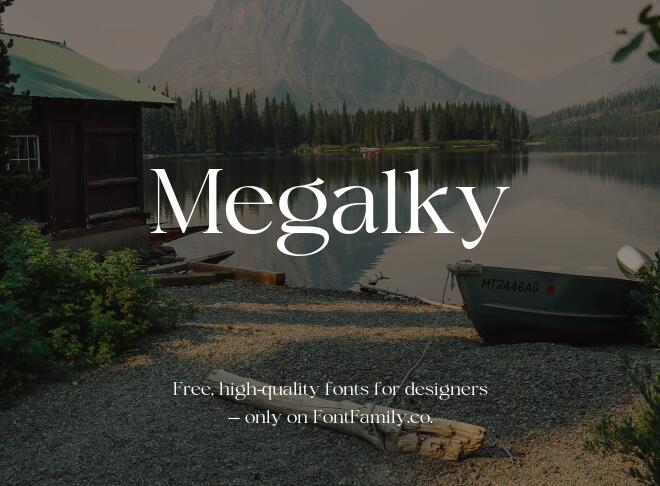 Megalky Font