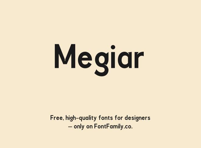 Megiar Font