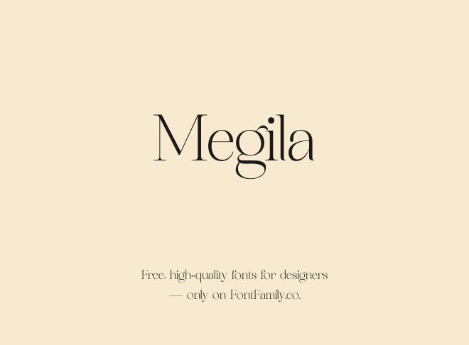Megila Font