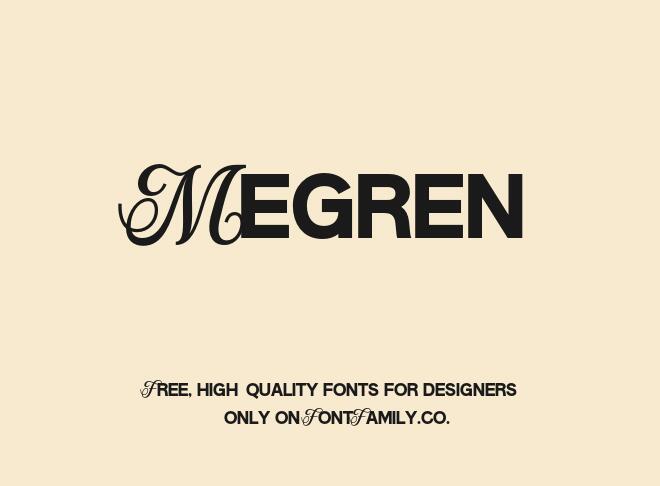 Megren Font