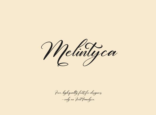 Melintyca Font