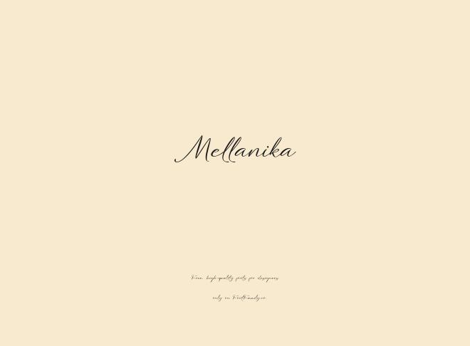 Mellanika Font