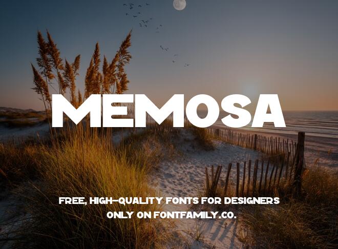 Memosa Font