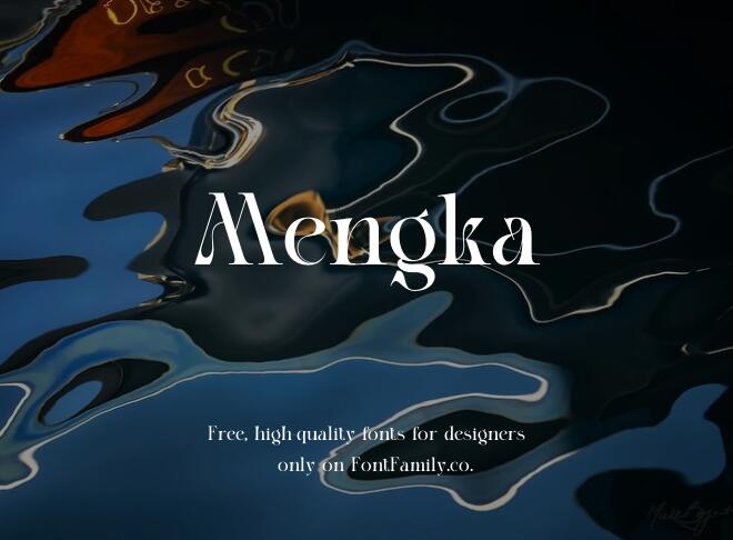 Mengka Font