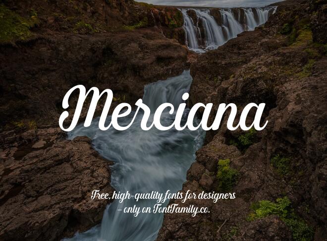 Merciana Font