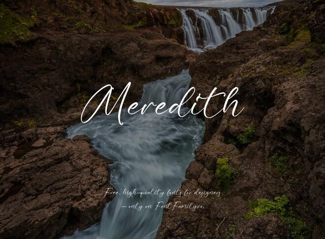 Meredith Font