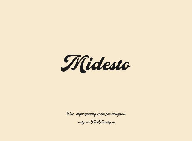 Midesto Font