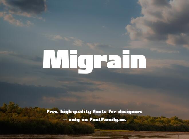 Migrain Font