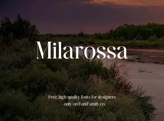Milarossa Font