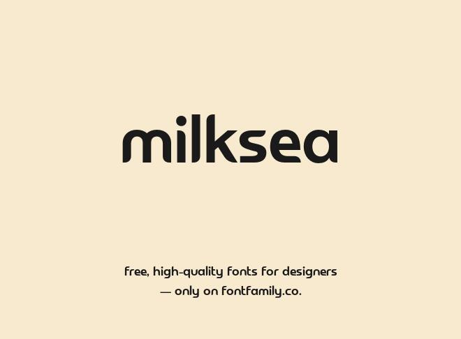 Milksea Font