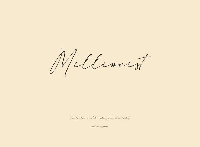 Millionist Font