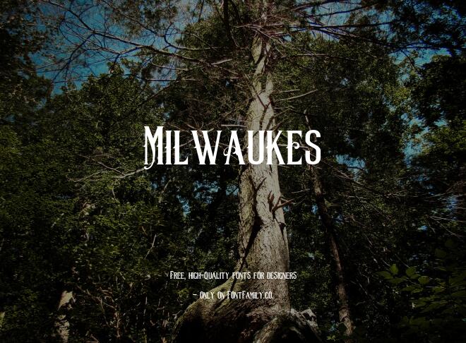 Milwaukes Font