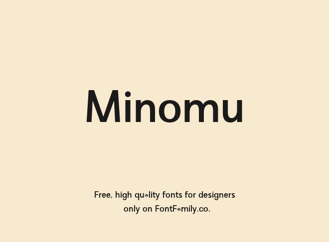 Minomu Font