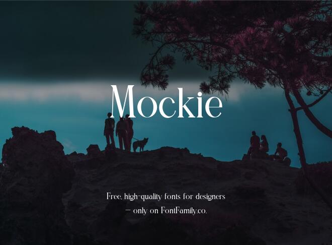 Mockie Font