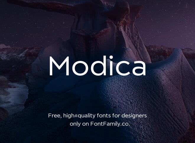 Modica Font