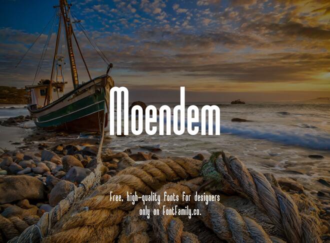 Moendem Font