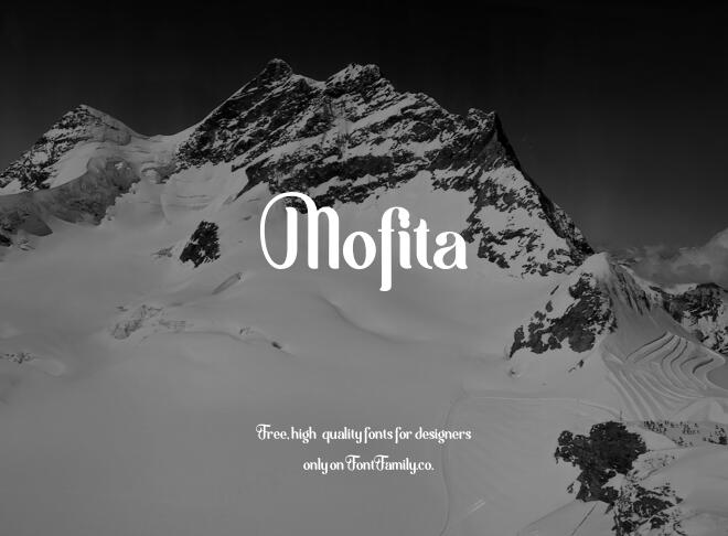 Mofita Font