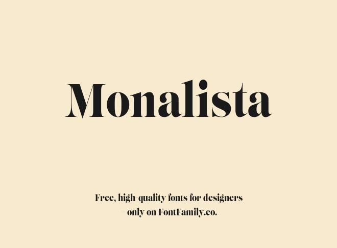 Monalista Font
