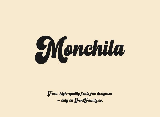 Monchila Font