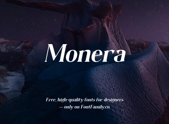 Monera Font