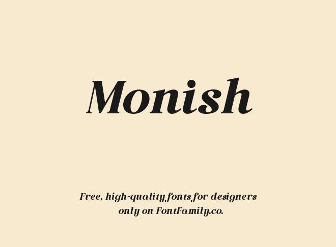 Monish Font
