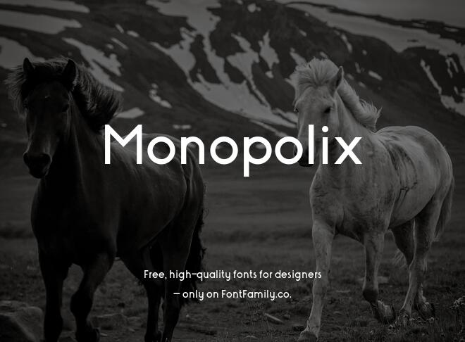 Monopolix Font