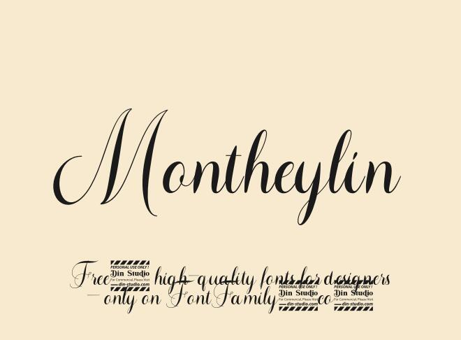 Montheylin Font