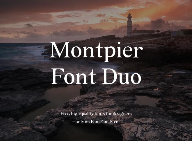 Montpier Font Duo