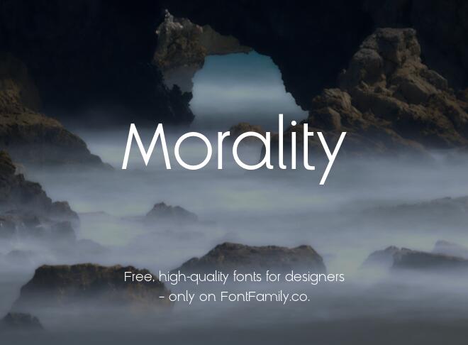 Morality Font