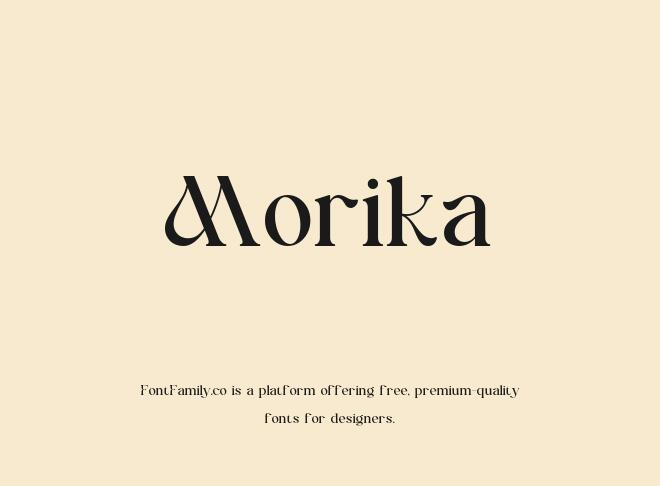 Morika Font