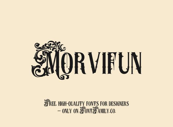 Morvifun Font
