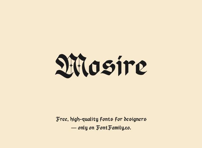 Mosire Font
