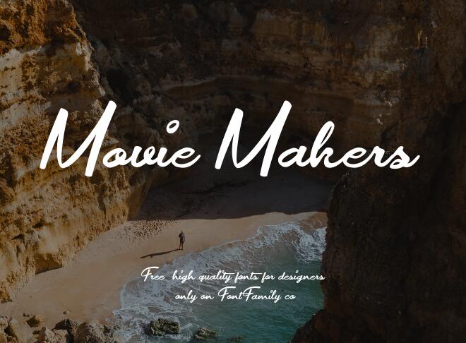 Movie Makers Font