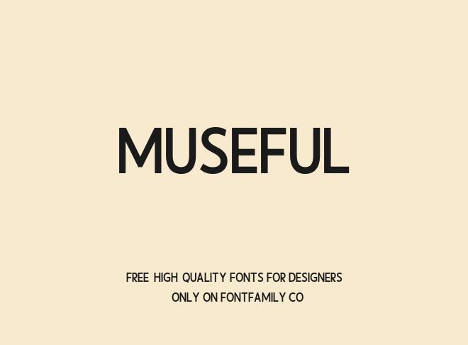 Museful Font