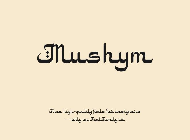 Mushym Font