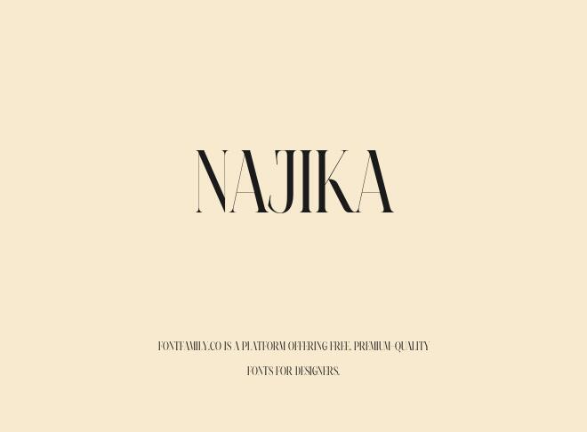 Najika Font