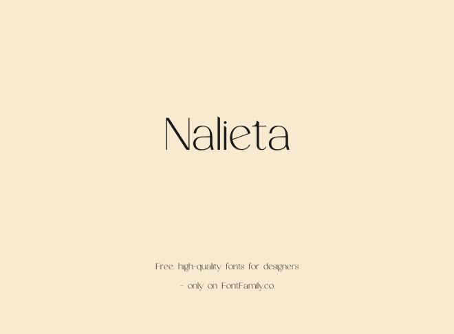 Nalieta Font