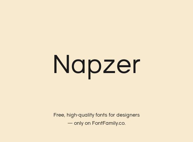 Napzer Font